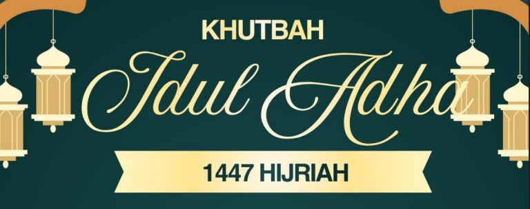 Khutbah Idul Adha I447 H / 2026
